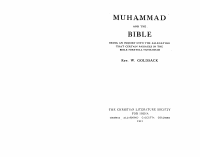 Goldsack- Muhammad And The Bible.pdf